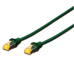 Digitus CAT 6A S/FTP patch kábel zelený