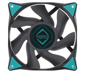 Iceberg Thermal IceGALE 120mm čierna / Ventilátor / PWM / 1850 RPM / FDB ložisko