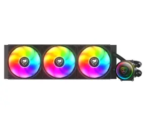COUGAR Poseidon Elite 360 čierna / Vodný chladič CPU / ARGB / 3x 120mm / Intel & AMD