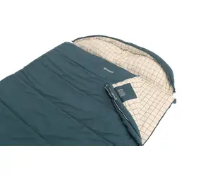 Outwell Camper Lux Double modrá / Spací vak / Dvojmiestny