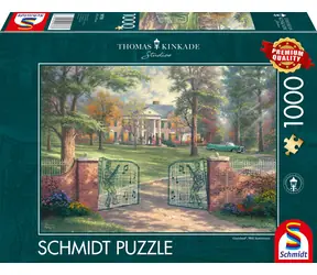 Schmidt Puzzle Graceland: Päťdesiate výročie / 1000 dielikov / rozmer 69,3 × 49,3 cm