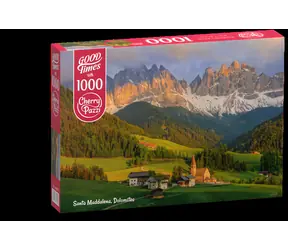 Cherry PAZZI Puzzle Santa Maddalena, Dolomity / 1000 dielikov