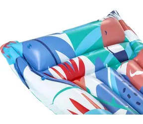 Bestway Nafukovacie lehátko Tropical Plameniaky / 170 x 54 cm / 2 komory / súprava na lepenie