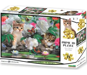 Prime 3D Puzzle Medzi pivonkami / 48 dielikov / od 3 rokov