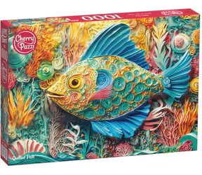 Cherry PAZZI Puzzle Papierová ryba / 1000 dielikov