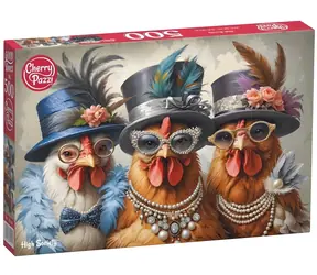 Cherry PAZZI Puzzle Vyššia spoločnosť / 500 dielikov / 50 x 34,5 cm