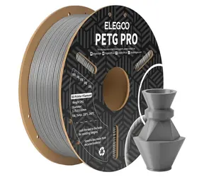 ELEGOO PETG Pre šedá / Tlačová struna / PETG / 1,75 mm / 1 kg