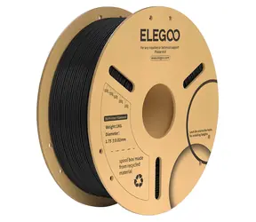 Elegoo Filament PLA+ čierna / Struna pre 3D tlačiareň / PLA+ / 1.75 mm / 1 kg