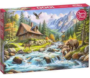 Cherry PAZZI Puzzle Živé údolie / 1000 dielikov / 70 × 50 cm