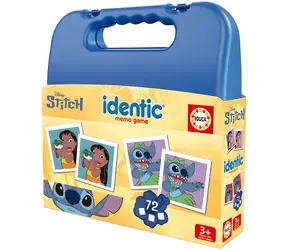 Educa Pexeso Stitch v kufríku / 72 kartičiek