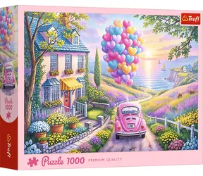Trefl Puzzle Romantická jazda / 1000 dielikov / 68,3 x 48 cm