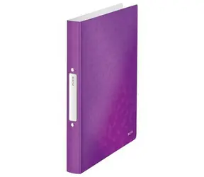 Leitz Wow Dosky s 2-krúžkovým mechanizmom purpurová