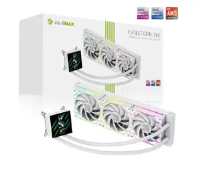 Gamemax HAILSTORM 360 LCD biela