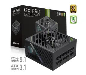 Gamemax GX PRO 1050G / Zdroj / ATX / 1050W / 80 PLUS Gold / Plne modulárne