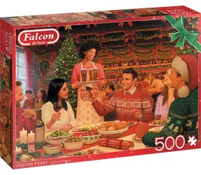 FALCON Puzzle Sviatočná hostina / 500 dielikov / od 12 rokov
