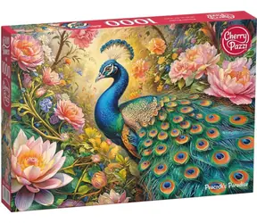Cherry PAZZI Puzzle Páv v raji / 1000 dielikov / 50 x 70 cm