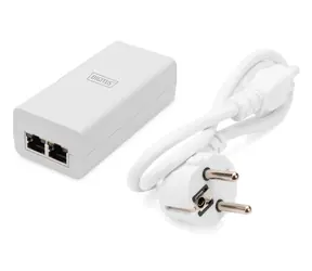 Digitus DN-95132 biela / PoE injektor / Gigabit / 802.3 AF/at / 30 W