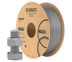 Elegoo 50.203.0644 šedá / Tlačová struna / ABS / 1 kg