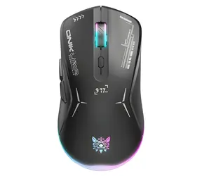 Onikuma CW917 čierna / Bezdrôtová herná myš / RGB podsvietenie / USB-C / 5 úrovní DPI (800-2800)