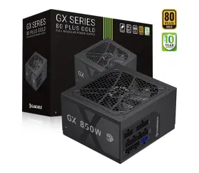 Gamemax GX 850GF / Zdroj / ATX / 850W / 80 PLUS Gold / plne modulárne