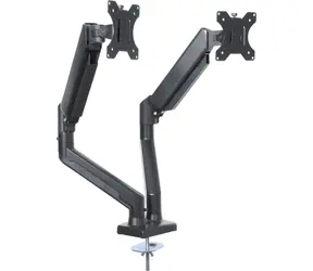 Art UM-116 / Stolný držiak pre 2 monitory / 13"-27"