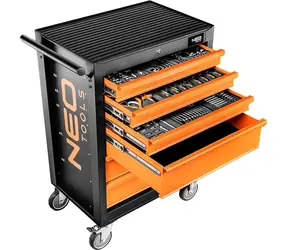 Neo Tools 84-221-9 / Dielenský vozík / 6 zásuviek / 149 dielov náradia