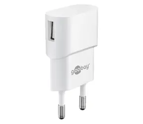 Goobay 44948 biela / USB nabíjačka / 1x USB-A / 1 A / slim design