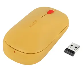Leitz Cosy teplá žltá / Bezdrôtová myš / Bluetooth 5.0 / až 4000 DPI / 3 tlačidlá