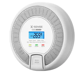 X- Sense CO-3D-W Link+ / Detektor oxidu uhoľnatého / bezdrôtová sieť Link+ / LCD displej / alarm 85 dB
