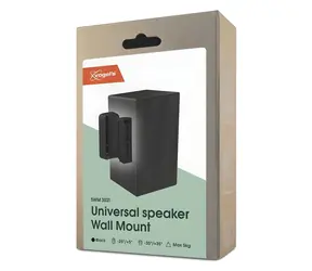 Vogels SWM 3021 čierna / Nástenný držiak pre reproduktory / univerzálny