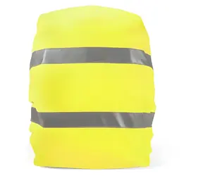 Dicota Rain Cover HI-VIS 38 l žltá / pláštenka na batoh / reflexná / vodeodolná