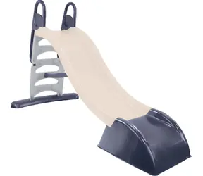 MOCHTOYS Šmykľavka 180 cm béžová / UV filter / protišmykové schodíky / 180 × 84 × 110 cm