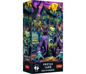 Trefl Puzzle Premium PLUS Hall of Horror: Zombie / 1000 dielikov / 48 x 68,3 cm