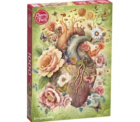 Cherry PAZZI Puzzle Nežný rozkvet lásky / 1000 dielikov / 50 x 70 cm