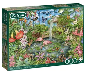 FALCON Puzzle Tropický skleník / 1000 dielikov / od 12 rokov