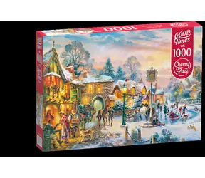 Cherry PAZZI Puzzle Stmievanie v zime / 1000 dielikov