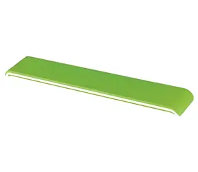 Leitz Wow zelená / Opierka zápästia ku klávesnici / 71 × 437 mm / 790 g
