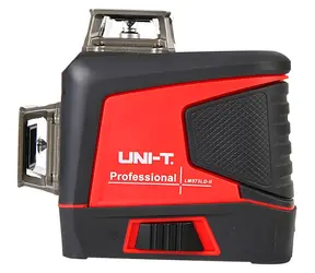 UNI-T LM573LD-II / Laserová vodováha / Zelený laser / 12 čiar (3D) / Dosah 40 m / Presnosť ±3 mm/10 m