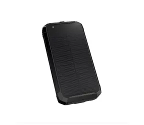 Platinet Powerbank Solar / Powerbanka / 10 000 mAh / Solárny panel / Bezdrôtové nabíjanie 15 W / 2x USB-A + 1x USB-C