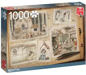JUMBO Puzzle Kniha rozprávok Efteling / 1000 dielikov / od 12 rokov