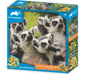 Prime 3D Puzzle Animal Planet: Lemur KATA / 150 dielikov / 3D efekt