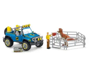 Schleich Dinosaurs 41464 Terénne auto s výbehom pre dinosaura / od 4 rokov
