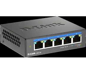 D-Link DMS-105/E / Switch / 5 portov / 2,5 Gbps / Fanless / QoS