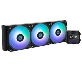 Zalman ALPHA2 A36 čierna / AIO vodný chladič CPU / 3x 120 mm / PWM / ARGB