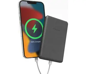 ZAGG Mophie Snap+ Juice Pack Mini čierna / Powerbanka / 5000 mAh / MagSafe / Bezdrôtové nabíjanie