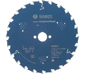 BOSCH Expert for Construct Wood 2608644136 / Pílový kotúč na drevo / 160x20 mm / 24 zubov