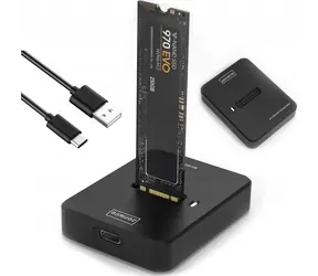 Zenwire Adapter / Externé puzdro pre SSD M.2 NVMe/SATA / USB-C / 10 Gb/s