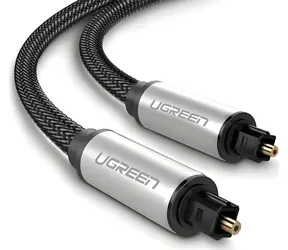 Ugreen UGR510 strieborná / Kábel / Toslink (M) - Toslink (M) / 1.5 m