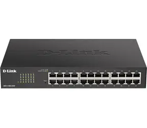 D-Link DGS-1100-24V2 / SMART switch / 24x Gigabit RJ-45 / fanless