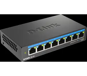 D-Link DMS-108/E / Switch / 8- Port / 2,5 Gbps Multi-Gigabit / Fanless